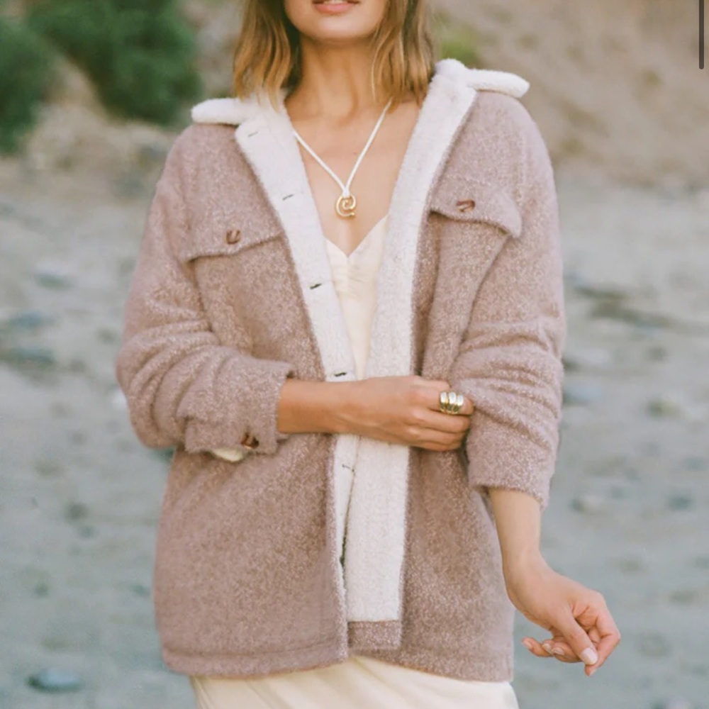 JORDAN SHERPA SHIRT JACKET